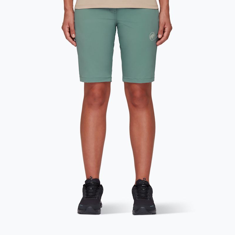 Mammut women's trekking shorts Runbold Roll Cuff green 1023-00720-40236-36-10