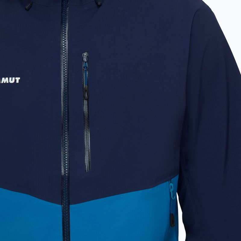 Mammut Alto Guide HS Hooded men's rain jacket navy blue 1010-29560-50554-115 5
