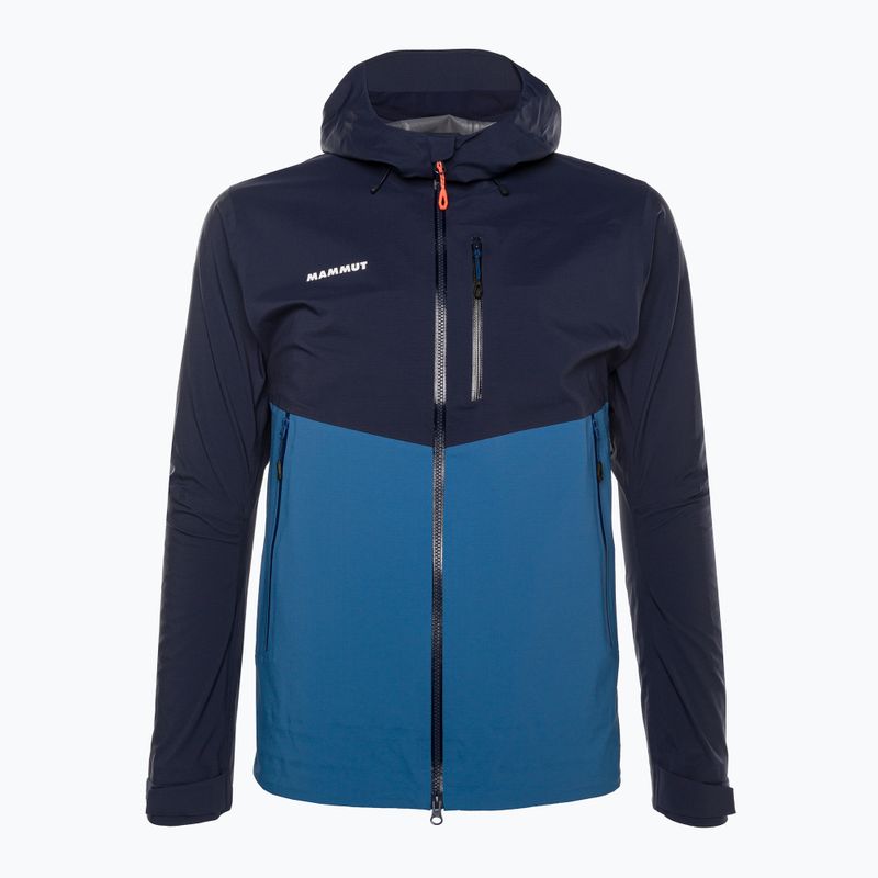 Mammut Alto Guide HS Hooded men's rain jacket navy blue 1010-29560-50554-115 4