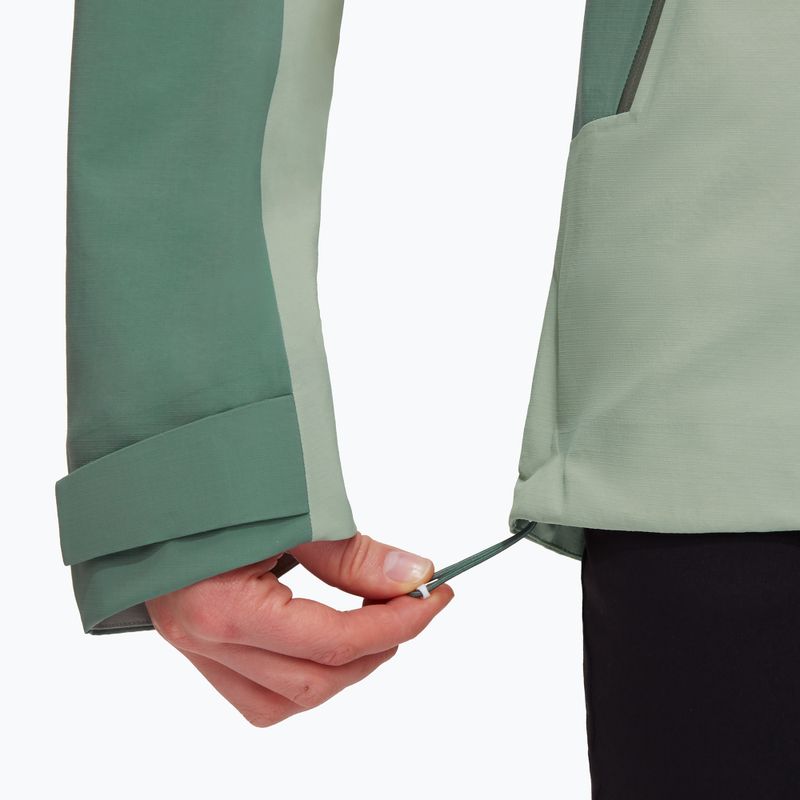 Mammut Alto Guide HS Hooded women's rain jacket green 1010-29570-40240-114 6