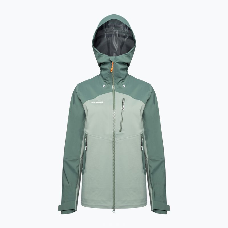 Mammut Alto Guide HS Hooded women's rain jacket green 1010-29570-40240-114