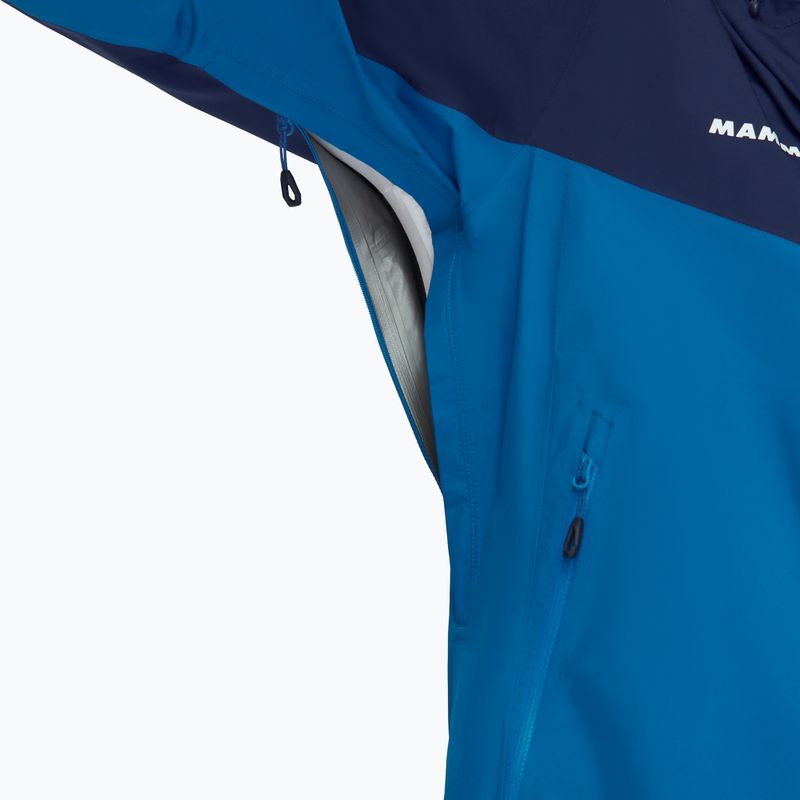 Mammut Convey Tour HS Hooded men's rain jacket navy-blue 7
