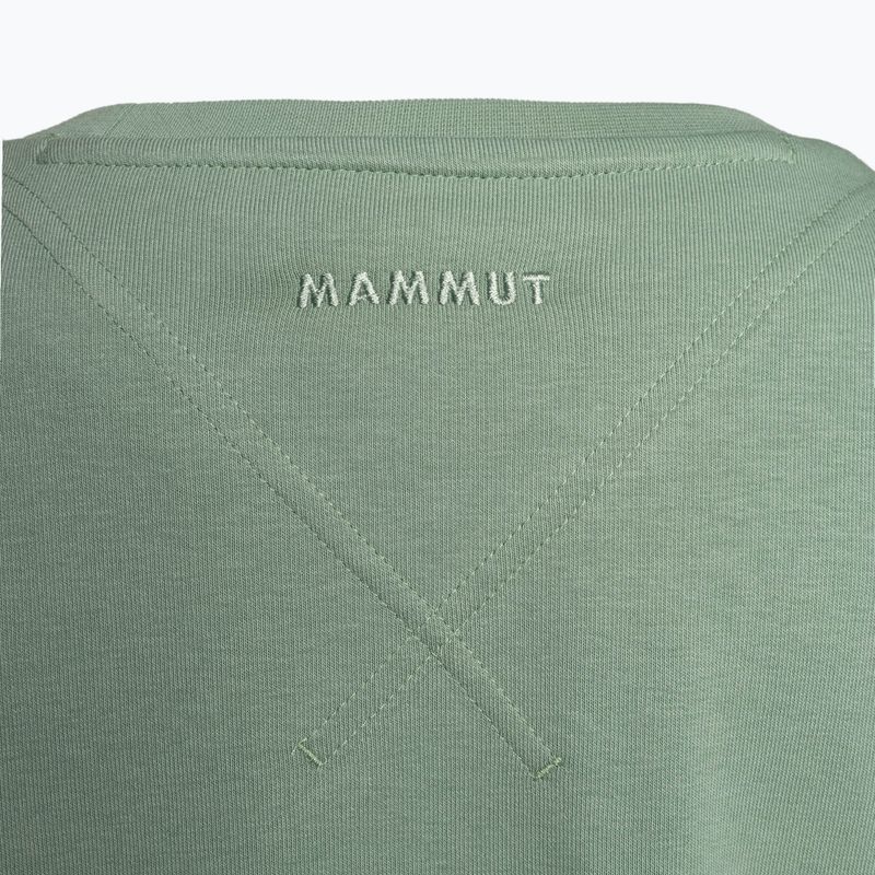 Mammut women's trekking sweatshirt Core ML Crew Neck Logo green 1014-04070-4100-114 7