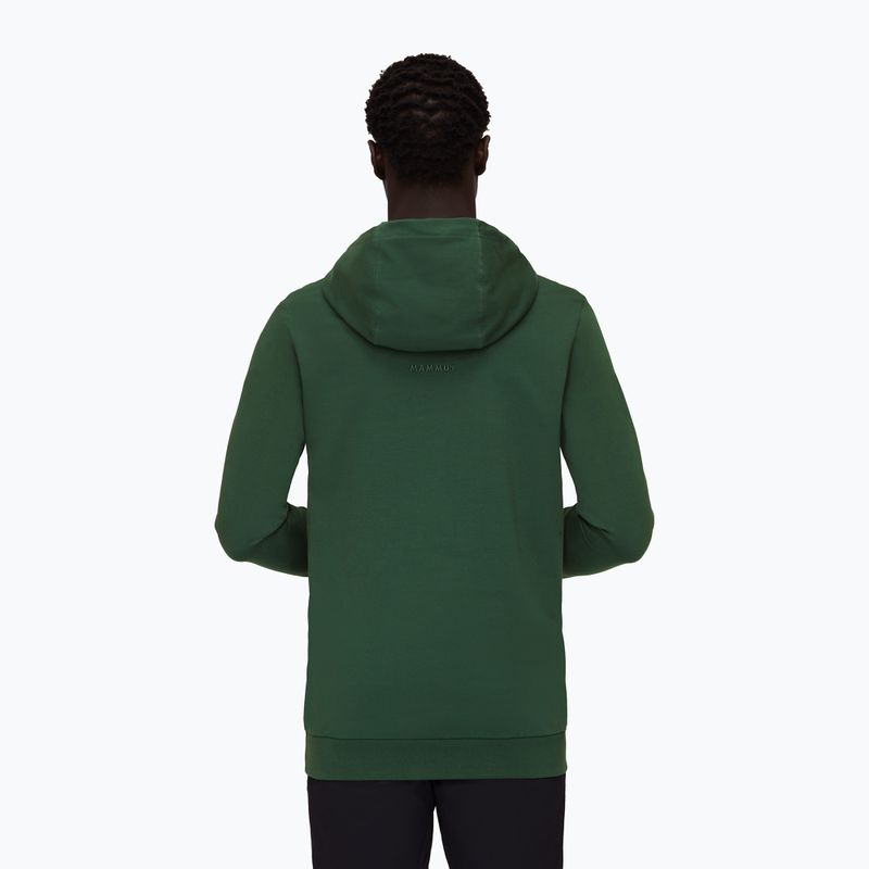 Men's Mammut ML Hoody Circle trekking sweatshirt green 3