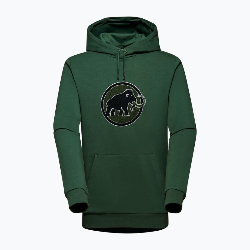 Men's Mammut ML Hoody Circle trekking sweatshirt green 7