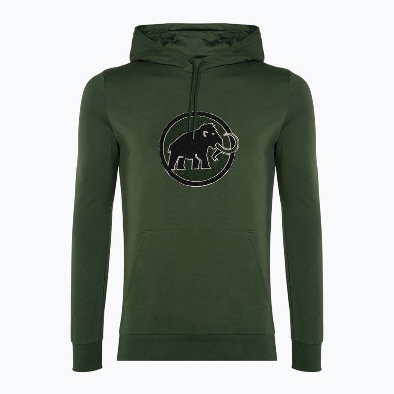 Men's Mammut ML Hoody Circle trekking sweatshirt green 4