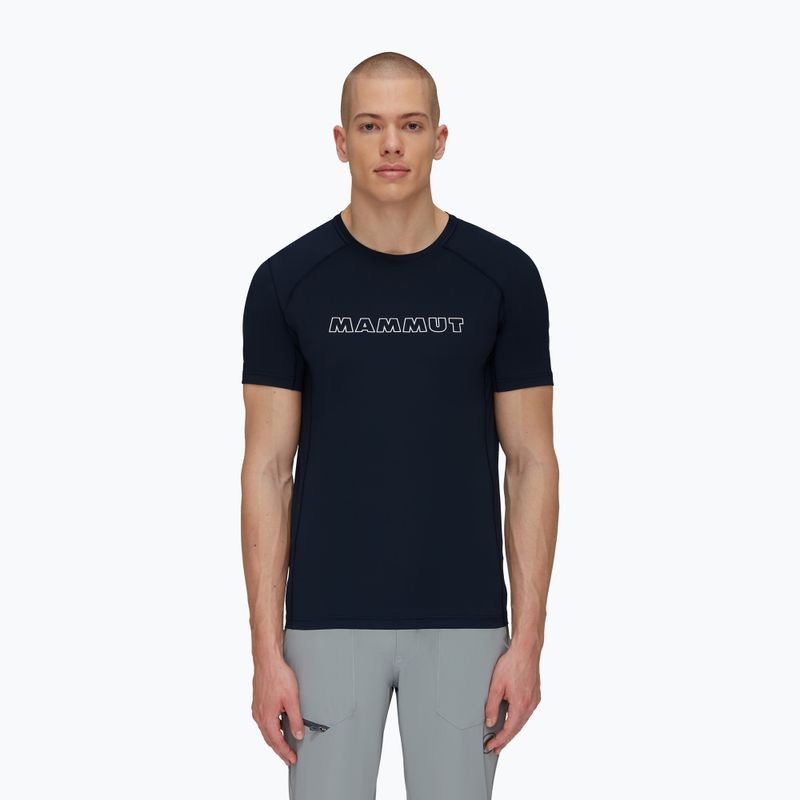 Mammut Selun FL Logo men's trekking t-shirt navy blue 1017-05050-5118-116