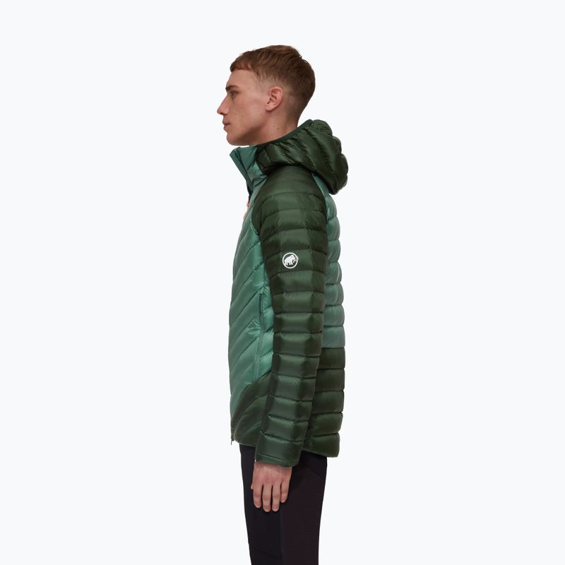 Mammut Broad Peak IN men's down jacket dark jade/woods 3