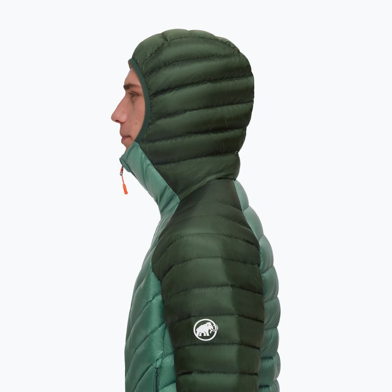 Mammut Broad Peak IN men's down jacket dark jade/woods 4