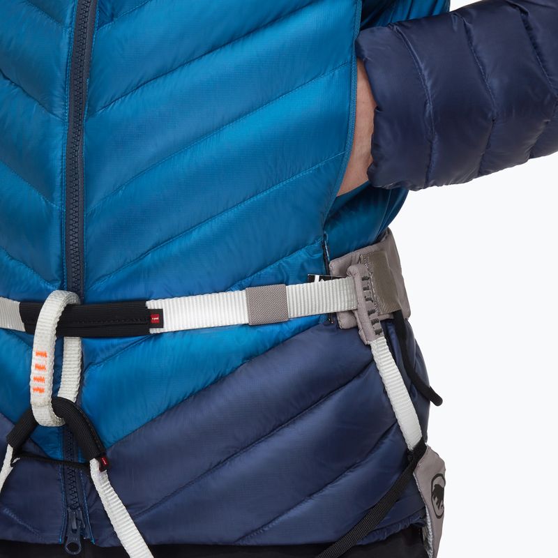 Men's Mammut Broad Peak IN deep ice/marine down jacket 5
