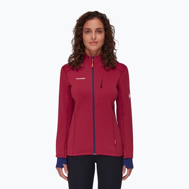 Mammut women's trekking jacket Taiss Light ML blood red/marine