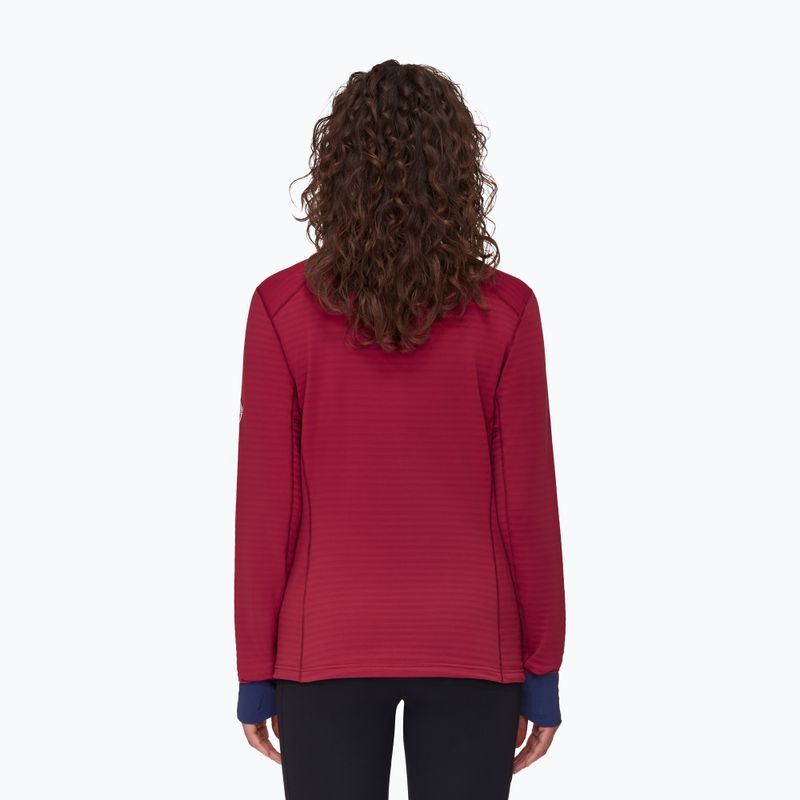 Mammut women's trekking jacket Taiss Light ML blood red/marine 2