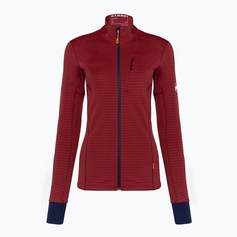 Mammut women's trekking jacket Taiss Light ML blood red/marine 4
