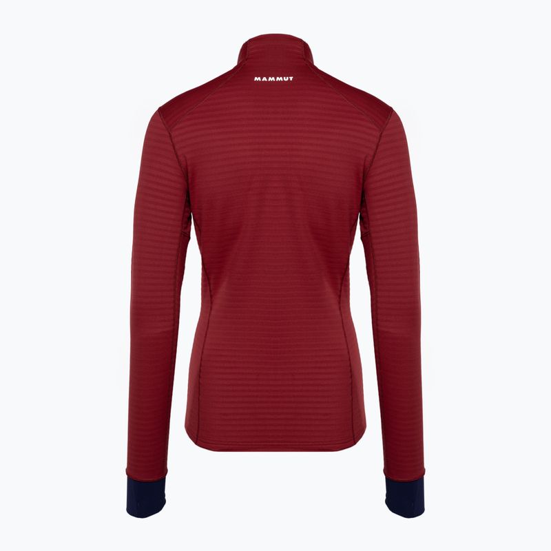 Mammut women's trekking jacket Taiss Light ML blood red/marine 5