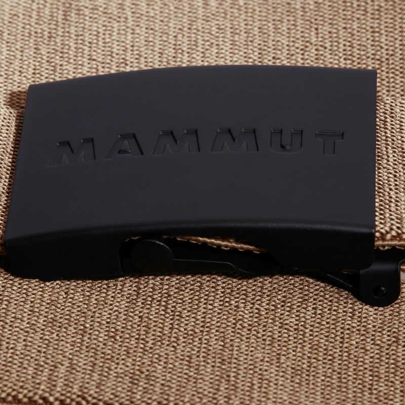 Trouser belt Mammut Logo dark sand 2