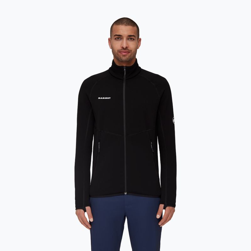 Men's trekking sweatshirt Mammut Aconcagua ML black