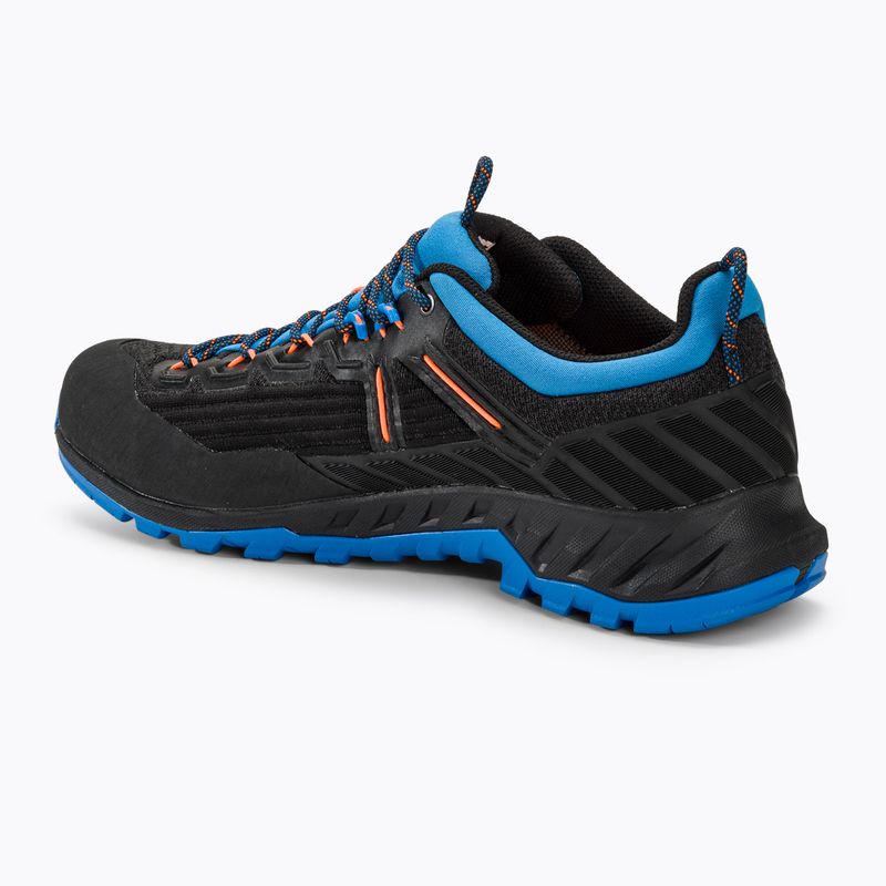 Mammut Alnasca Knit III Low GTX black/glacier blue men's approach shoe 3