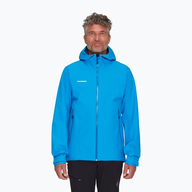 Mammut Alto Light HS men's rain jacket glacier blue