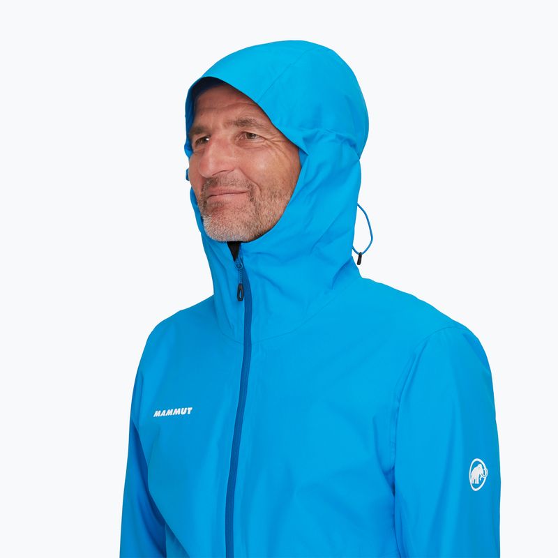 Mammut Alto Light HS men's rain jacket glacier blue 4