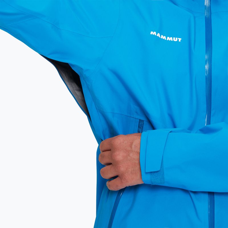 Mammut Alto Light HS men's rain jacket glacier blue 5