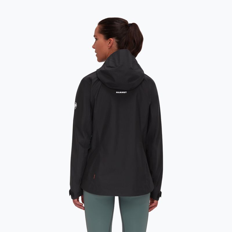 Women's rain jacket Mammut Alto Light HS black 2