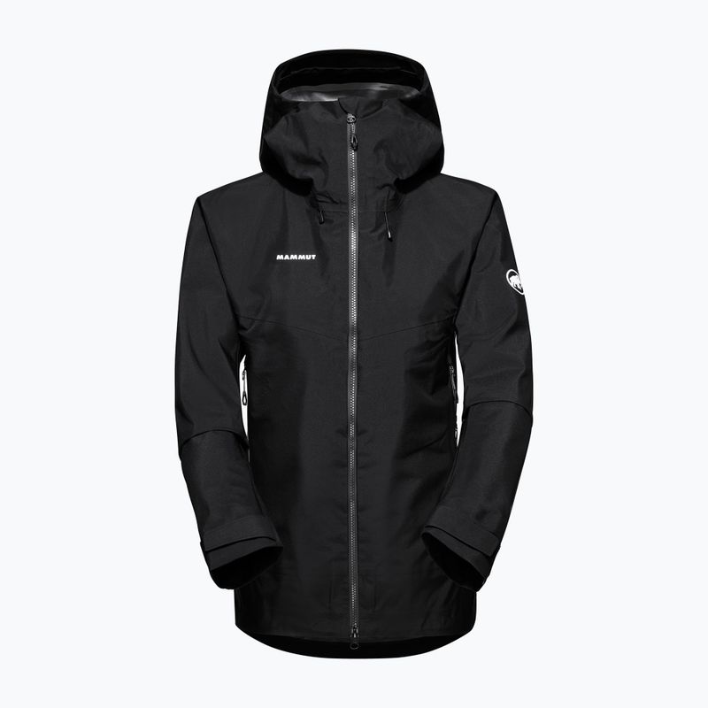 Mammut Crater IV HS Hooded women's rain jacket black 10