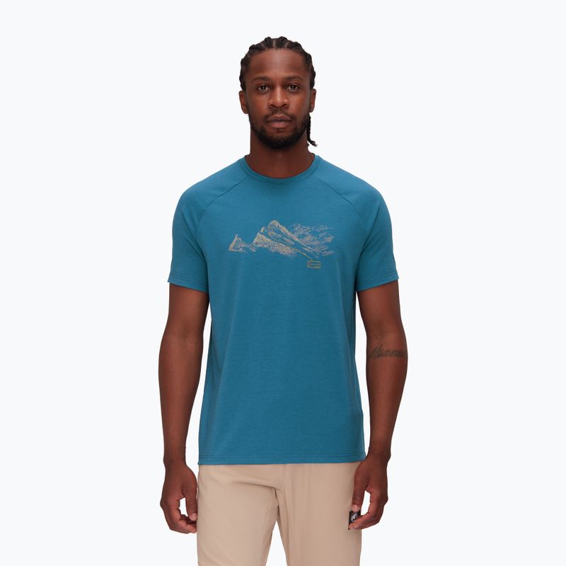 Mammut Mountain Finsteraarhorn deep ice men's trekking shirt
