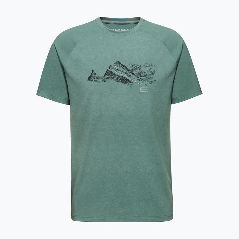 Mammut Mountain Finsteraarhorn dark jade men's trekking shirt 4