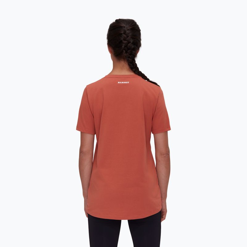 Mammut Core Logo brick women's t-shirt 2