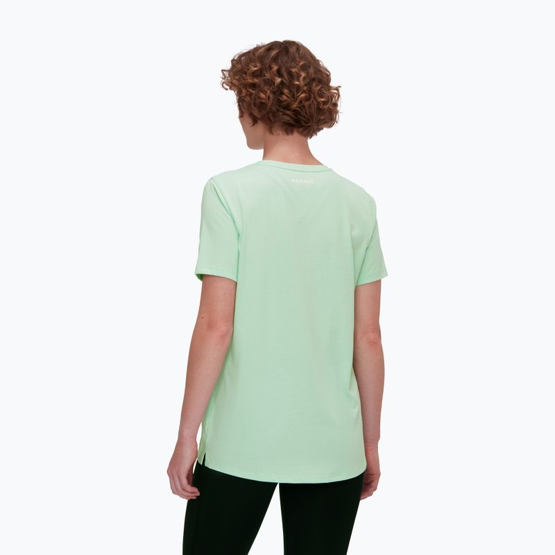 Mammut Core Logo women's t-shirt neo mint 2