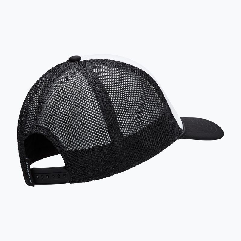 Baseball cap Mammut Crag Logo white/black 2