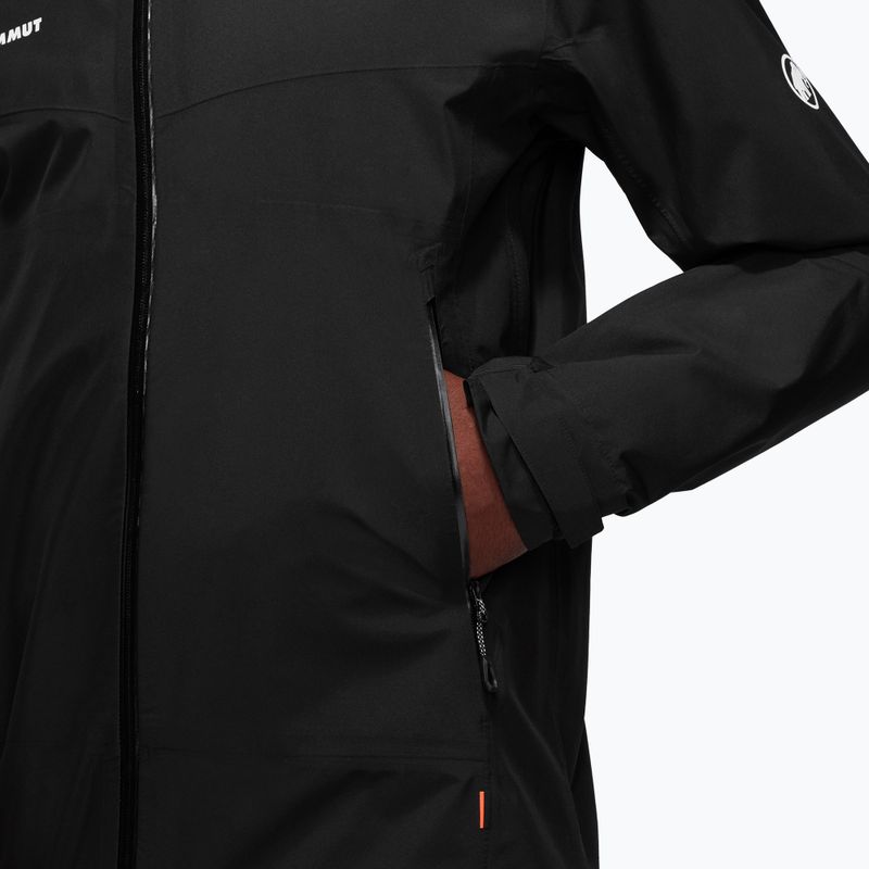 Mammut Convey Tour HS men's rain jacket black 5