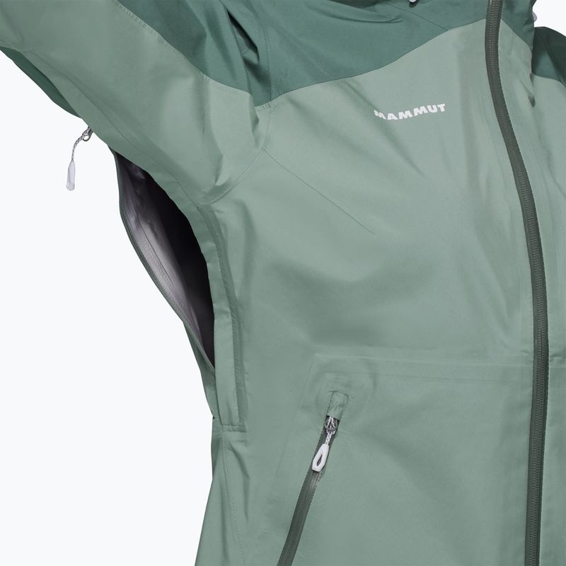 Mammut Convey Tour HS women's rain jacket dark/jade 5