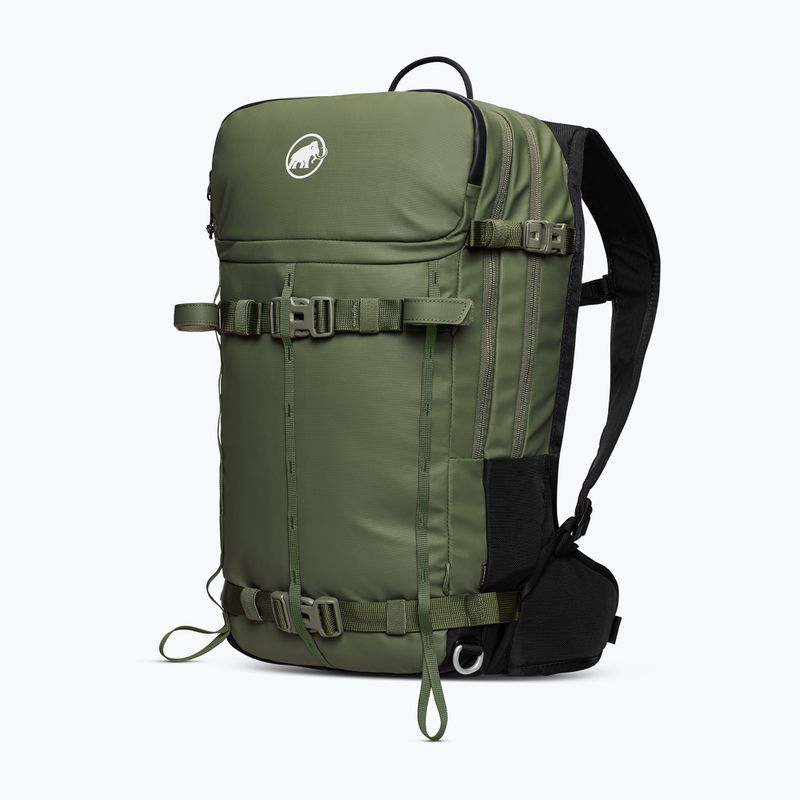 Ski backpack Mammut Nirvana 22 l marsh/black