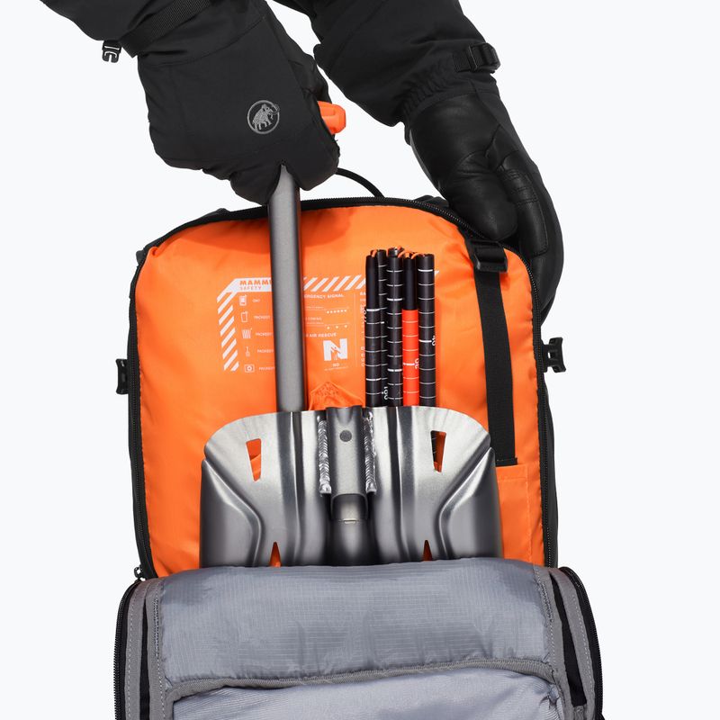 Mammut Nirvana 28 l ski backpack black 4