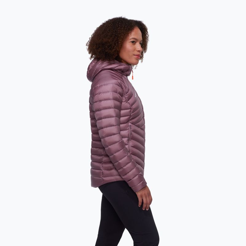 Mammut Broad Peak IN Hooded flux/black women's down jacket 3