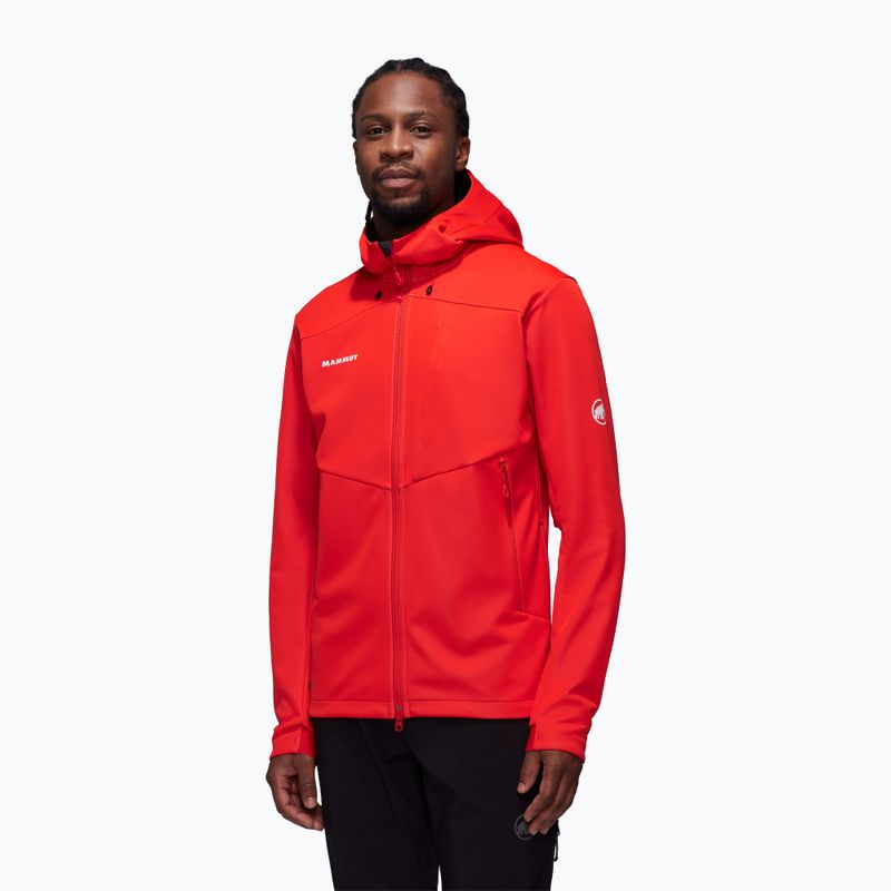 Men's softshell jacket Mammut Ultimate VII SO mammut red