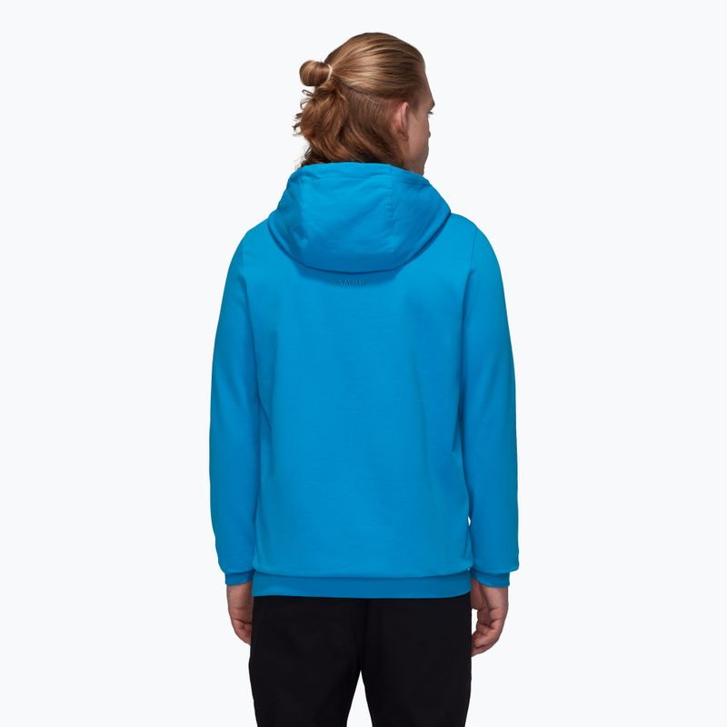 Men's sweatshirt Mammut ML Hoody Logo glacier blue 2