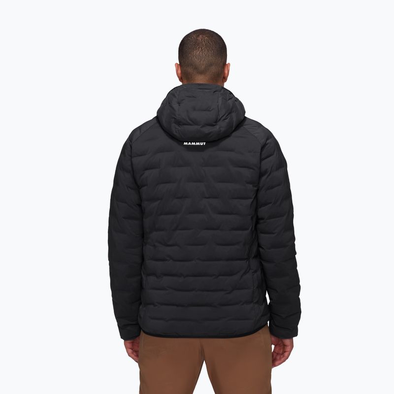 Men's insulated jacket Mammut Sender Insulation Hooded black 2