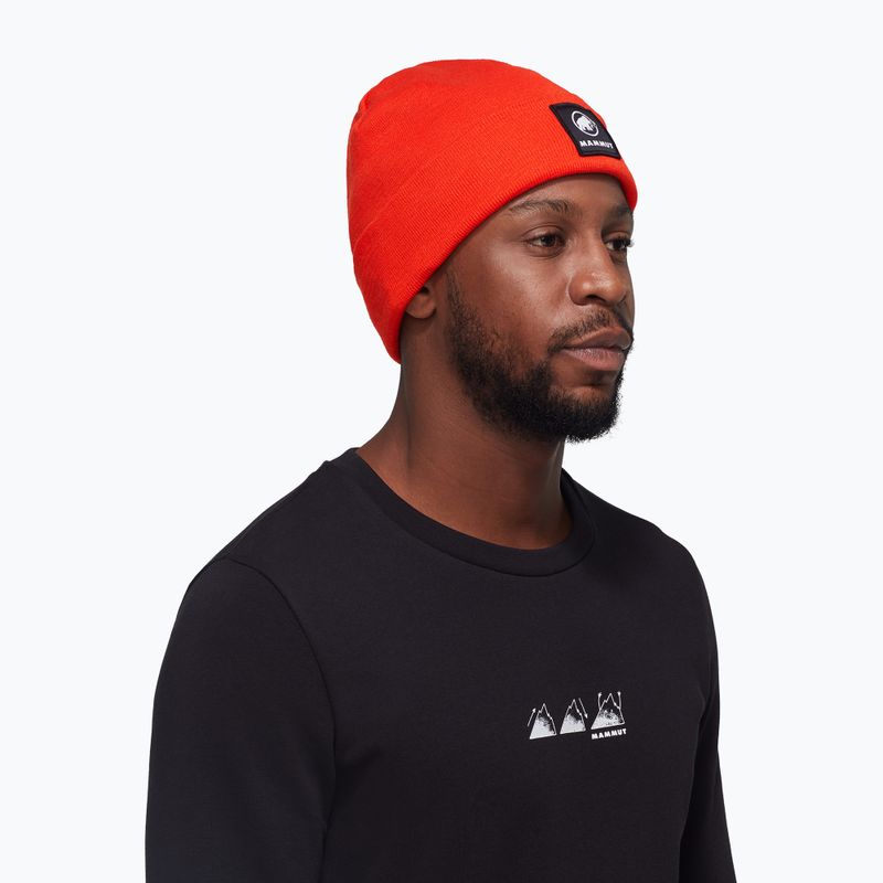 Mammut Fedoz winter beanie mammut red 3