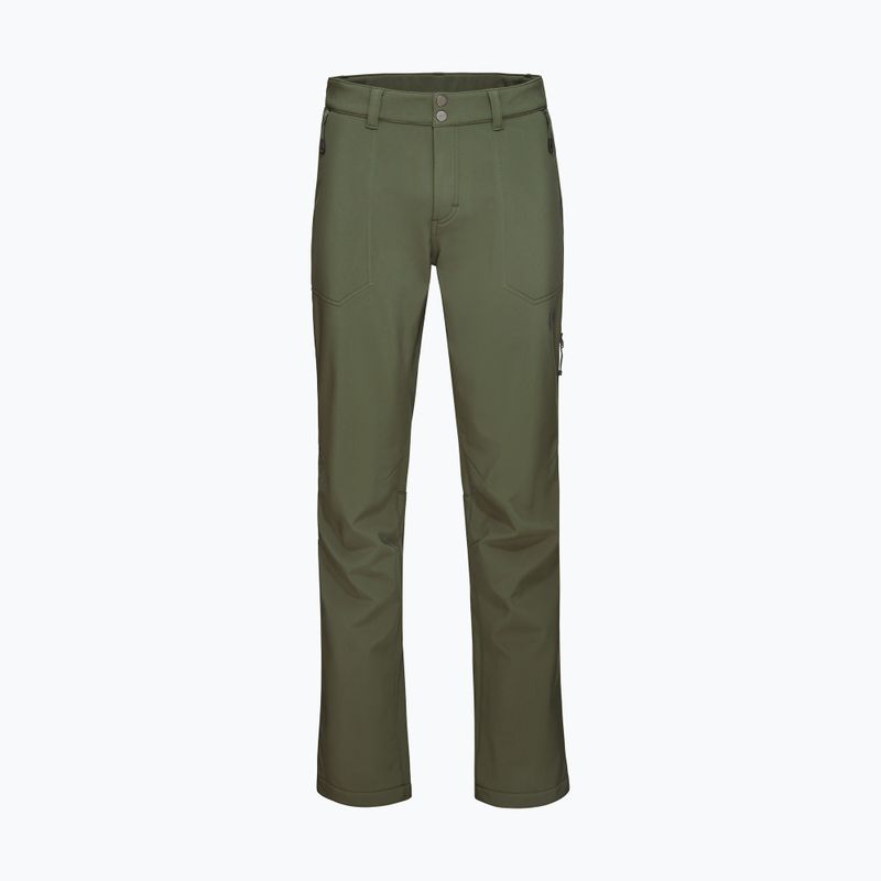 Men's softshell trousers Mammut Runbold Winter SO dark marsh 9