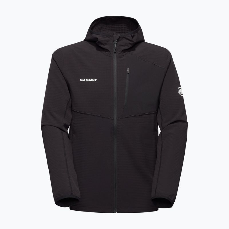 Mammut Madris Light ML Hooded women's trekking jacket black 4