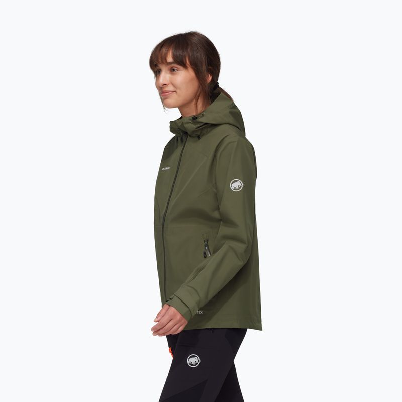 Mammut Convey Tour HS marsh women's rain jacket 3