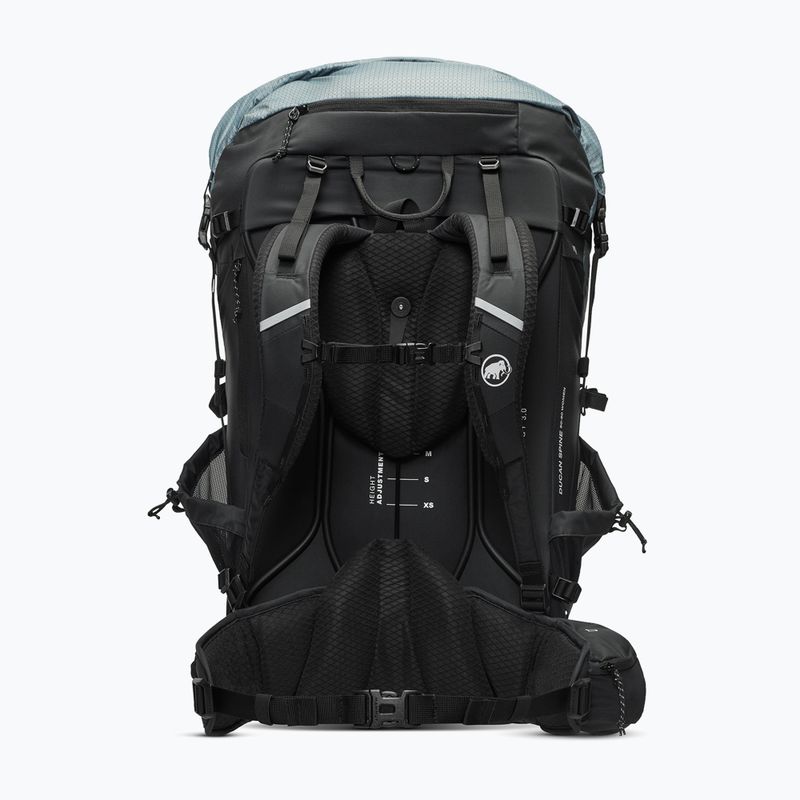 Mammut Ducan Spine women's trekking backpack 50-60 l strata/black 2