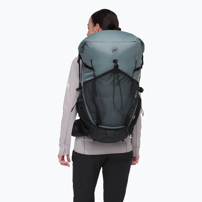 Mammut Ducan Spine women's trekking backpack 50-60 l strata/black 3