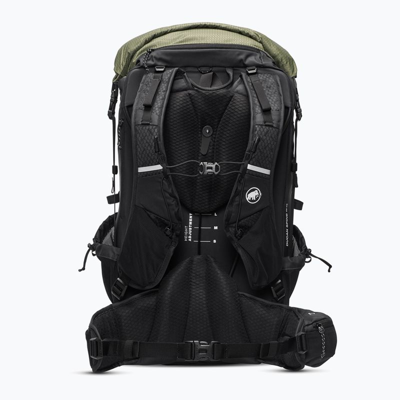 Hiking backpack Mammut Ducan Spine 28-35 l marsh/black 2