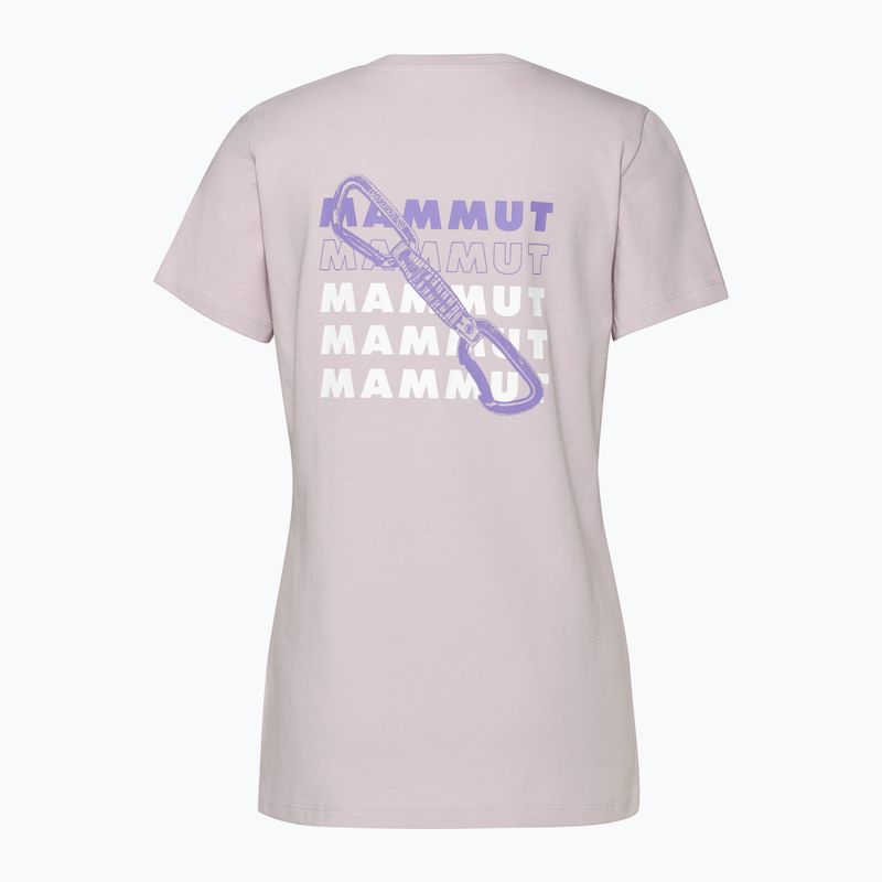 Mammut women's t-shirt Massone Quickdraw alpine calamint 2