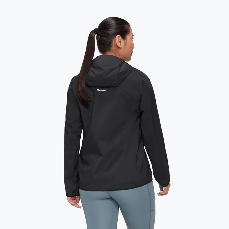 Women's rain jacket Mammut Ducan Light HS Hooded black 2