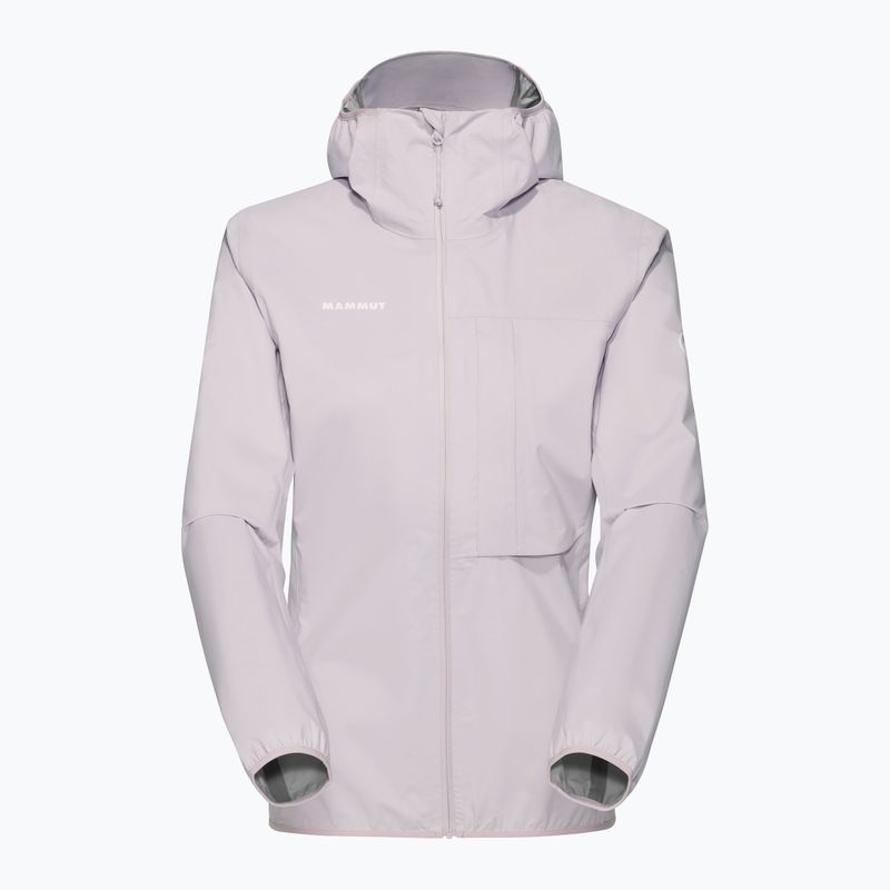 Mammut women's rain jacket Ducan Light HS Hooded alpine calamint 4