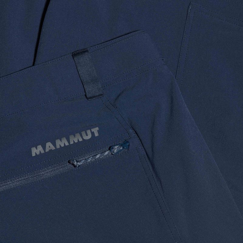 Men's trekking shorts Mammut Runbold IV marine 7